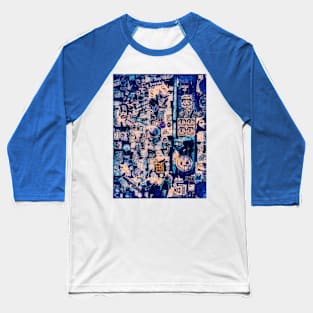 NYC Street Stickers Art Baseball T-Shirt